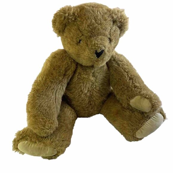 Vermont Teddy Bear Company Plush Stuffed Animal Jointed Bear 15 inch Vintage Toy - Picture 3 of 11